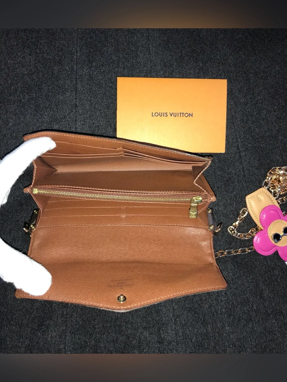 ✅AUTHENTIC LV Monogram Envelope LONG WALLET  LOUIS VUITTON